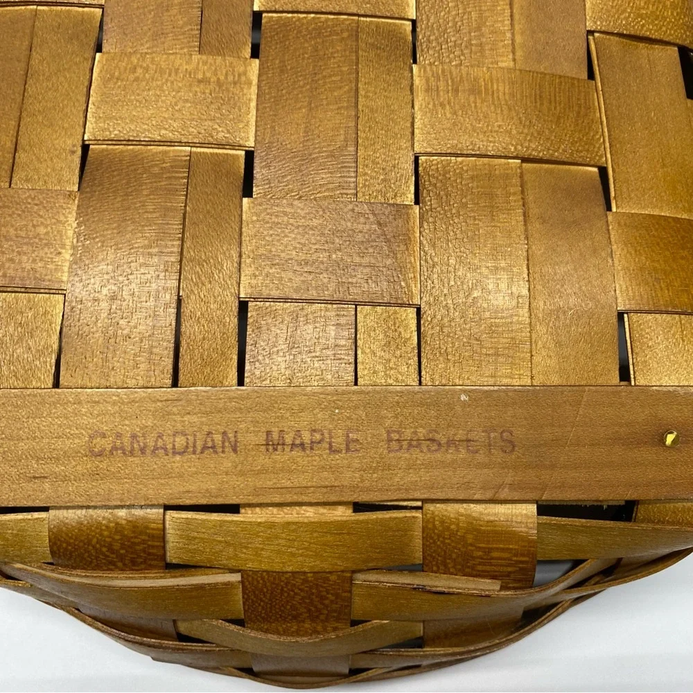 Canadian Maple Basket heritage mint
